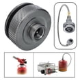 thumbnail image 6 of Gas Bottle Adapter, Outdoor Camping Stove Nozzle Burner Converter Connector Automatic Close, 6 of 13