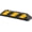 22", variant on 22" Parking Stop, Rubber Stopper and Curb with Mounting Holes, 6 Ft, Black/Yellow - Highly Visible Accessory for Car and Passenger Safety - Ideal for Job Sites, Driveways, and Garages