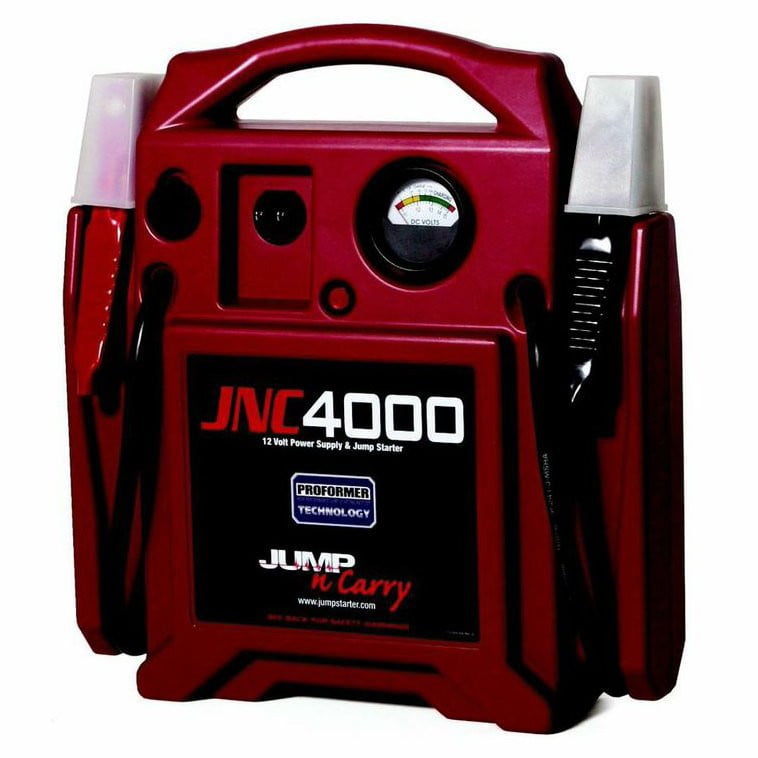 Jump-N-Carry JNC770R 1700 Peak Amp Premium 12-Volt Jump Starter Red 