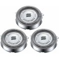 thumbnail image 1 of Cabezales de afeitadora de repuesto SH30/50/52 compatibles con afeitadoras eléctricas Series 1000, 2000, 3000, 5000 y modelo AT8xx/ AT7xx estilo con hoja puntiaguda, no originales (3 piezas) esquí esquí Gafas de esquí, 1 of 5