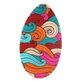 thumbnail image 2 of S SERENABLE Skimboard 37 Inches Shallow Water Surf Board for Men Women Teens Kids Adults Colorful waves, 2 of 9