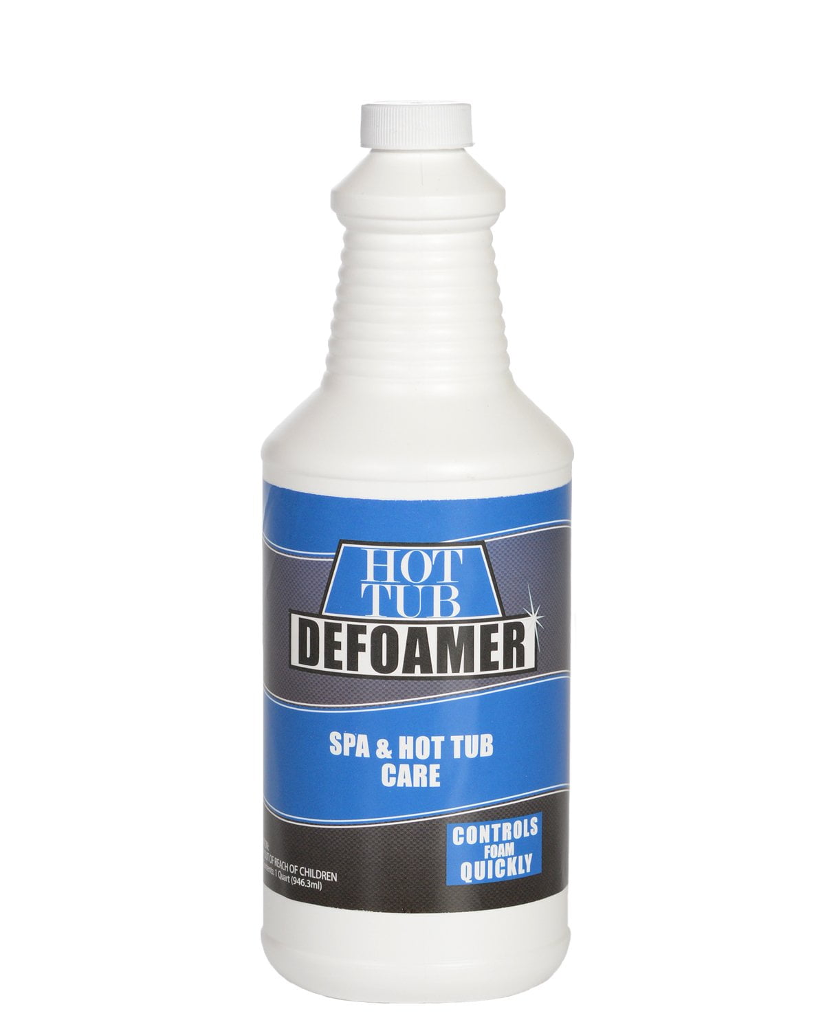 Spa and Hot Tub Defoamer Quickly Takes Foam Down 32 Ounce Quart