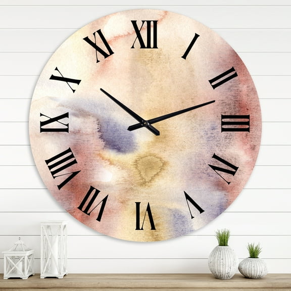 Designart 1 in Quartz Modern/Contemporary Wall Clock