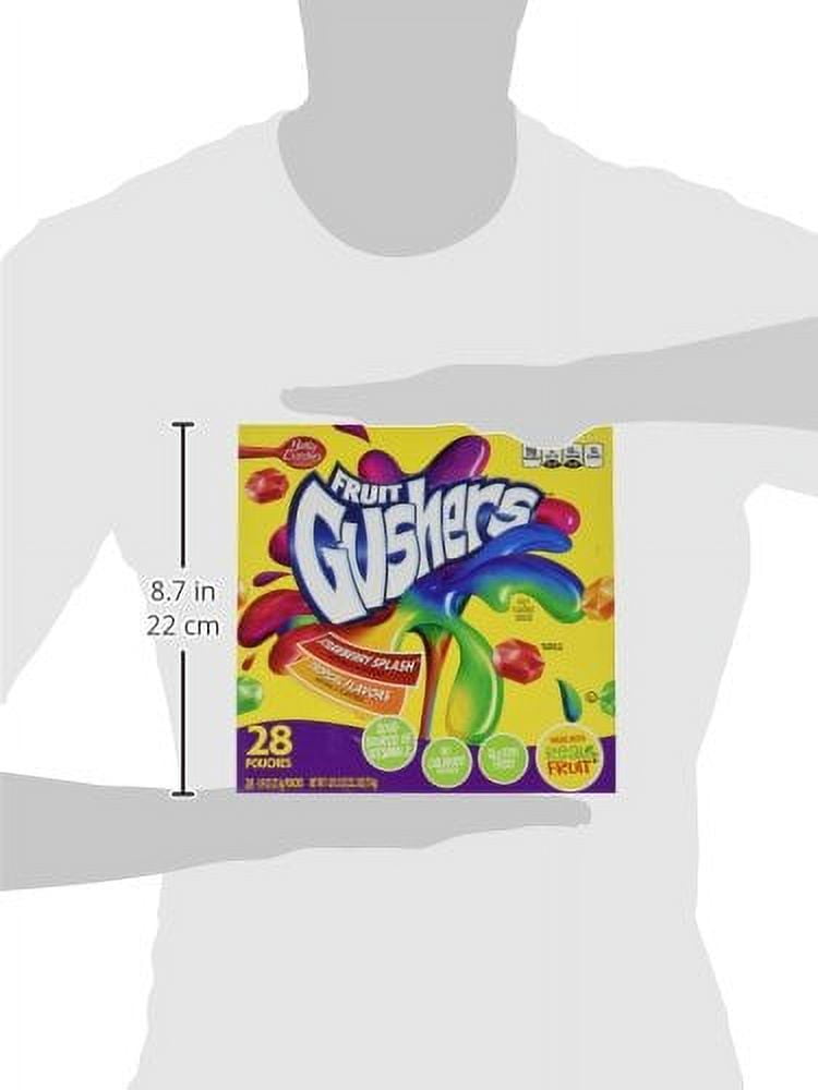 Fruit Gushers, Strawberry Splash and Tropical, 0.9 Ounce
