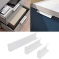 thumbnail image 5 of Kitchen Cabinet Door Handles Cupboard Drawer Concealed Finger Edge Pull, 5 of 5