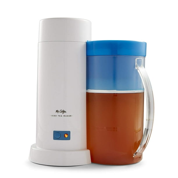Mr. Coffee 2 Quart Loose or Bagged Blue Iced Tea Maker
