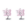 thumbnail image 4 of mmirethe Lighted Colorful Rose Lamp With Remote Control Best Gift Choice Wide Application pink black rod 2Set, 4 of 6