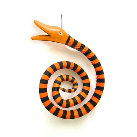 The Nightmare Before Christmas Giant Snake Halloween Decoration, Orange