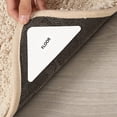 thumbnail image 1 of Gripper for Rug, Non-Slip Rug Pads Grippers for Hardwood Floors, Anti Slip Rug Corner Grippers for Area Rugs, Rug Stoppers to Prevent Sliding for Tile, Reusable Rug Stickers for Wood Floor, 1 of 5