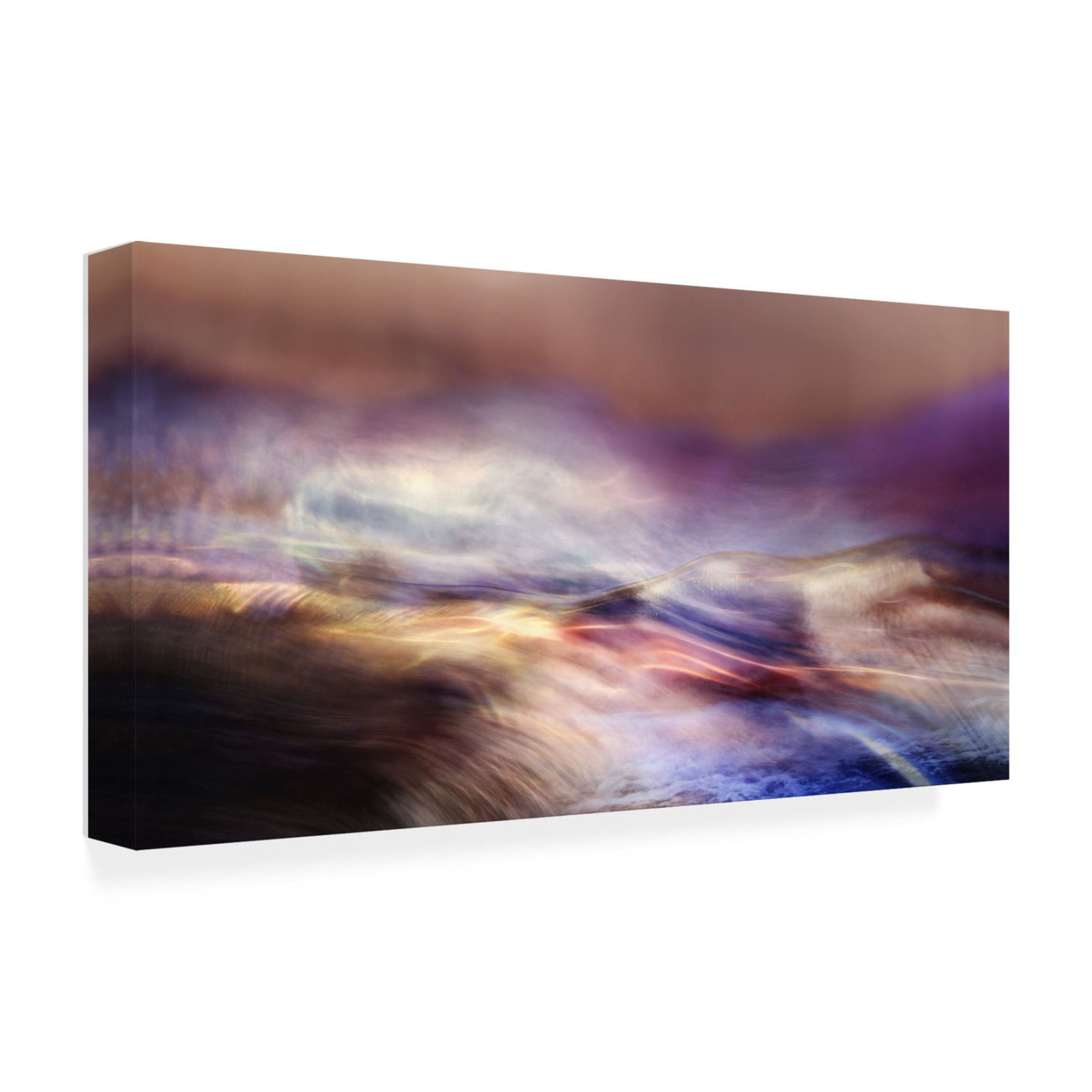 Canvas Wall Art - Heidi Westum 'Wild River' Wall Art for Living Room, Bedroom, or Office Décor by Trademark Fine Art - 19 x 10 Inches