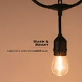 thumbnail image 2 of Landia Home 96FT (2x48FT) LED HD String Light, Commercial Grade Strand,30 hanging sockets, 32 LED Bulbs, 2 of 5