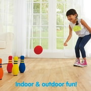 Kidoozie 6 Pin Bowling Set for Indoor and Outdoor Play - Ages 3 and Older