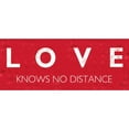 thumbnail image 3 of Mullan, Michael 24x12 Black Modern Framed Museum Art Print Titled - Love Knows No Distance, 3 of 5