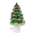 thumbnail image 1 of Toystoory Luz creativa de decoración de pared de árbol que proyecta luz brillante resalta la potencia del hogar de 7 vatios de luz nocturna Iluminación navideña verde, 1 of 6