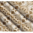 thumbnail image 3 of Soimoi Brown Cotton Poplin Fabric Animals Tie-Dye Print Fabric by Yard 58 Inch Wide, 3 of 7