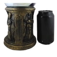thumbnail image 6 of Egyptian Nefertiti Bastet Astrology Golden Column Pillar LED Light Crystal Ball, 6 of 7