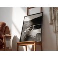 thumbnail image 1 of Porsche 911 Carrera, blanco y negro, fotografía antigua, impresión feminista, arte mural de Hypebeast, decoración de baño para adolescentes, 1 of 1