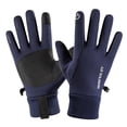 thumbnail image 4 of Guantes de ciclismo para hombre y mujer, otoño e invierno, deportes al aire libre, cálidos, de terciopelo polar, para escalada de montaña, esquí, pantalla táctil de dedos completos, 4 of 4