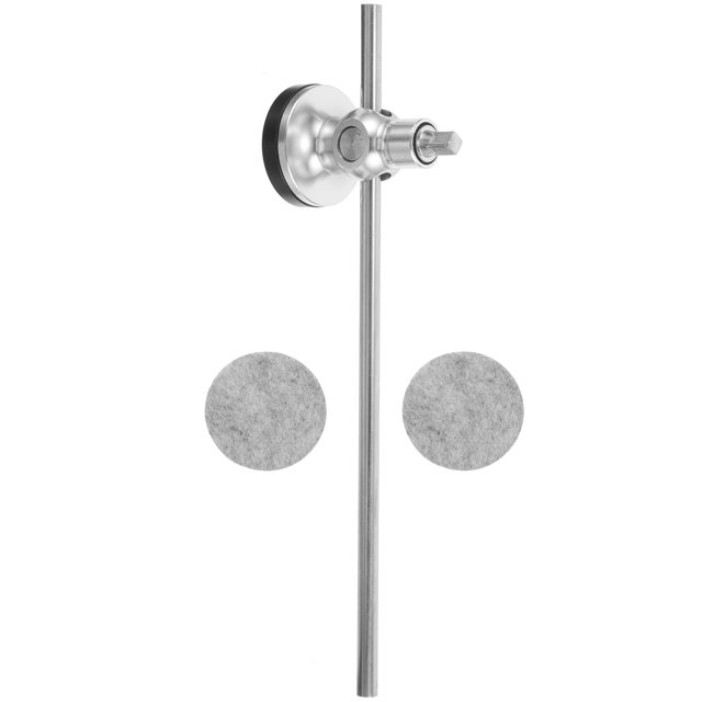 Houderco 1Jgo Adaptador Para Pedal De Batería Con De Martillo Plateada Para Uso Diario Y Versatilidad Musical