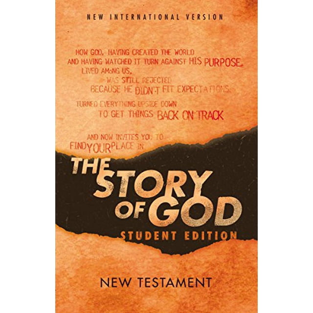 NIV l'Histoire de Dieu (Édition Étudiante Nouveau Testament)