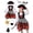 G, variant on Halloween Pirate Costume Set for Women Adult Hollow Out Backless Design Knitted Fabric Performance Suit for Holiday Party Stage Cosplay
