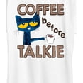 thumbnail image 3 of Pete The Cat - Coffee Before Talkie - Women's Short Sleeve Graphic T-Shirt, 3 of 6