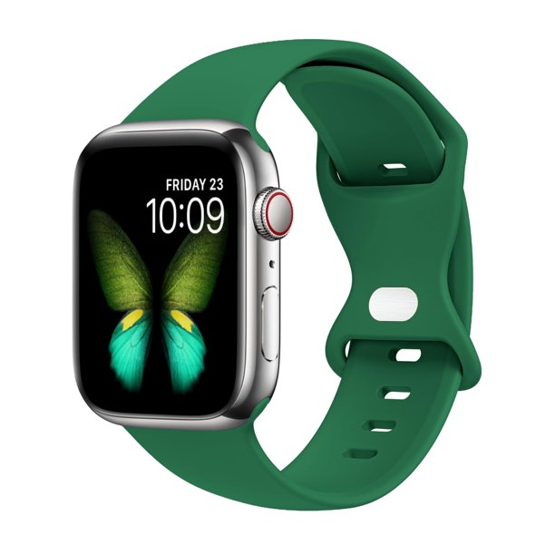 Tighesen Bandas Deportivas Compatibles Con Apple Watch Band Ultra 2/Ultra Se Series 9/8/7/6/5/4/3/2/1 38 Mm 40 Mm 41 Mm 42 Mm 44 Mm 45 Mm 49 Mm S/M M/L Para Mujeres/Hombres Correa De Silicona Para Iwa