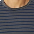 thumbnail image 4 of SCHIESSER Pijama de hombre, largo - Casual Essentials, algodón, cuello redondo Azul/Gris XL (X-Large), 4 of 6