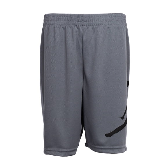 Jordan Boys Jumpman Wrap Mesh Shorts Size S Dark Gray