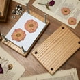 thumbnail image 5 of Pressed Flower Kit DIY Hardwood Craft Set for Nature Lovers Home Art Projects Stationery Idea, 5 of 8