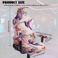 thumbnail image 2 of Whosucclay Hummingbird Flower Print Gaming Chair Slipcover with Armrest Covers Universal Easy to Install Stretch Seat Chairs Cover for Computer Reclining Racing Gamer Chair Protector, 2 of 8