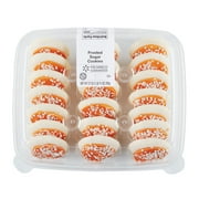 Freshness Guaranteed Orange & White Game Time Frosted Sugar Cookies, 27 oz, 20 Count