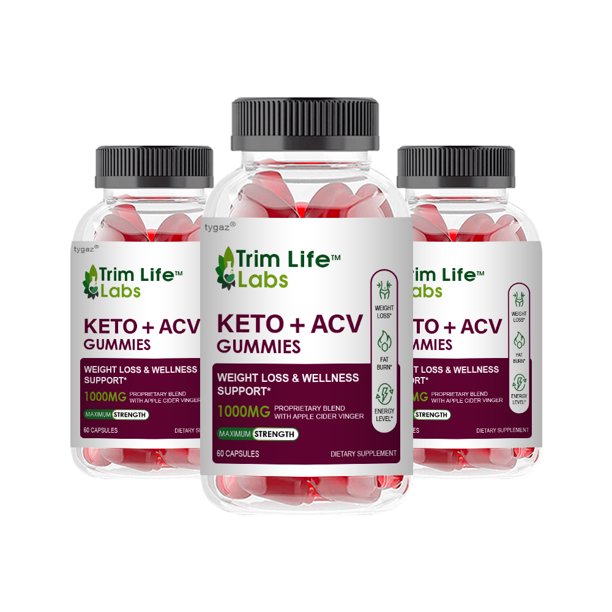 Trim Life Labs Keto Gummies 3 Pack