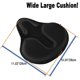 thumbnail image 5 of Funda para cojín de bicicleta ligera y transpirable Afortunado Sencillez, 5 of 5