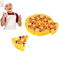 thumbnail image 2 of Food Toy Child Kitchen Simulation Pizza Party Fast Food Slices Cutting Play Food Toy, 2 of 5
