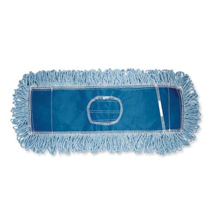 BWK Cotton & Synthetic Dust Mop Head, Blue