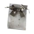 thumbnail image 1 of Ounissouiy 30 Uds bolsa de tul transparente exquisita bolsa con cordón joyería Bowknot caramelo bolsillo joyería embalaje cinta boda Kits de decoración para fiestas gris 10*15cm, 1 of 6