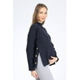 thumbnail image 4 of LVMA4220 - Side Button Maternity Nursing sweater, 4 of 12