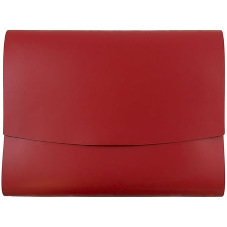 UPC: 0608729145929 | JAM Italian Leather Snap Portfolios  12/Pack  10.5x13x.75  Red