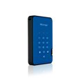 thumbnail image 2 of iStorage - diskAshur2 SSD 256-bit 128GB - Blue, 2 of 4