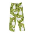 thumbnail image 4 of Sigee Lovely Chickens Print Women's Soft Pajama Pants - Breathable and Comfortable Lounge Sleep Bottoms with Elastic Waistband and Pockets-Medium, 4 of 9