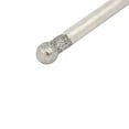 thumbnail image 3 of 2.35mm Shank 3mm Dia Diamond Head Ball Shaped Grinding Mounted Point Bit 20pcs, 3 of 3
