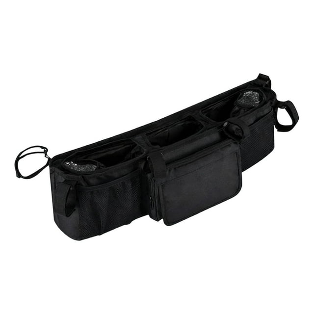 Organizador colgante para cochecito, accesorios reutilizables, bolsa de almacenamiento portátil y práctica