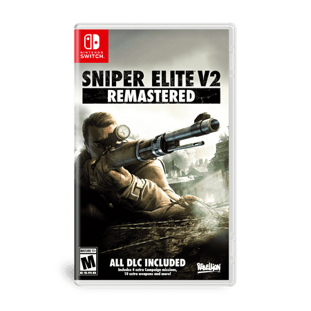 Sniper Elite V2 Remastered; Sold Out; Nintendo Switch; (Best Sniper Elite Game)