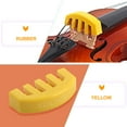 thumbnail image 4 of ifundom 4-Pack Yellow Violin Mutes Sturdy Design for Volume Control and Practical Use Accessories, 4 of 6