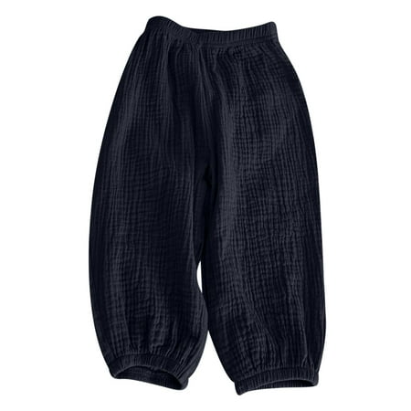 

Girls Capris Leggings Toddler Kids Baby Girls Fashion Cute Sweet Elasticity Flared Pants Trousers Pants Leggings Black 6-7years