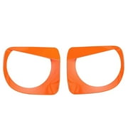 Orange Front Headlight Lamp Angry Eyes Cover For Jeep Renegade 2019+