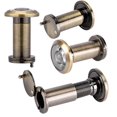 thumbnail image 2 of 200 Degree Wide Viewing Angle Door Viewer with Heavy Duty Privacy Cover Green Bronze, 2 of 5