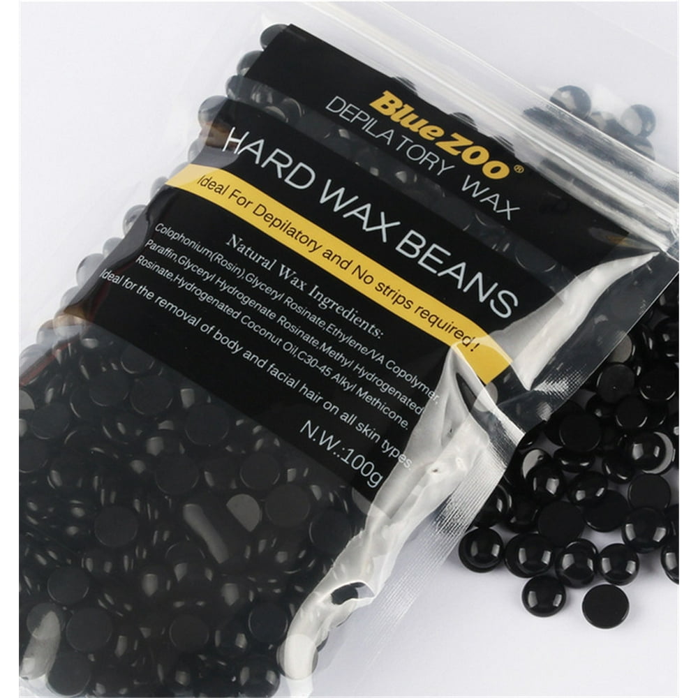 100g/Bag Hard Wax Beans Hair Removal Beads Painless,Black Color