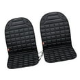thumbnail image 4 of Vehicle Heated Seat Cover 12V Universal Automotive Chair Heated heated seat Cushion, B Type, 154, Black, Dual Seat, 4 of 7